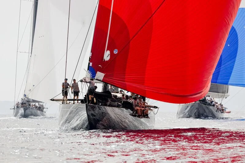 a group of people on a boat aboard SVEA Yacht for Sale