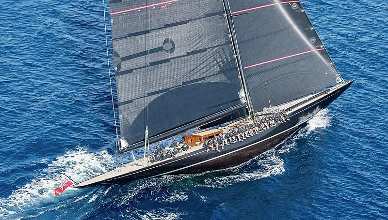 a ship in the water aboard SVEA Yacht for Sale