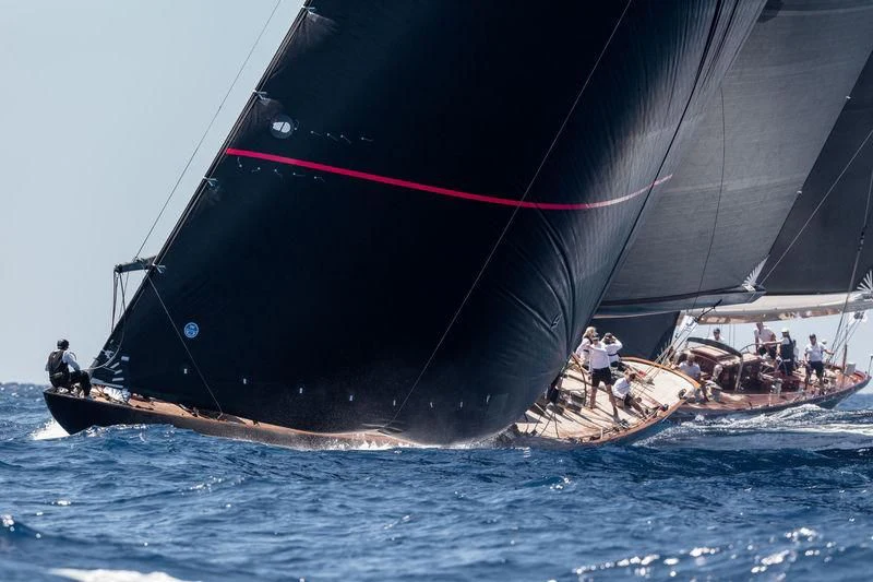 a group of people on a sailboat aboard SVEA Yacht for Sale