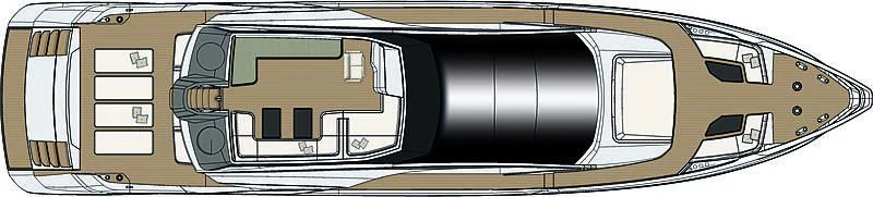 a close-up of a car aboard D FIVE Yacht for Sale