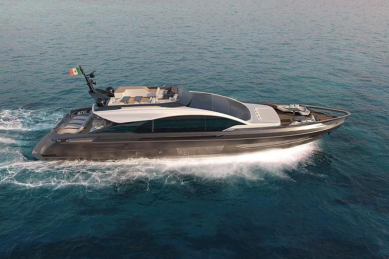 a boat on the water aboard D FIVE Yacht for Sale
