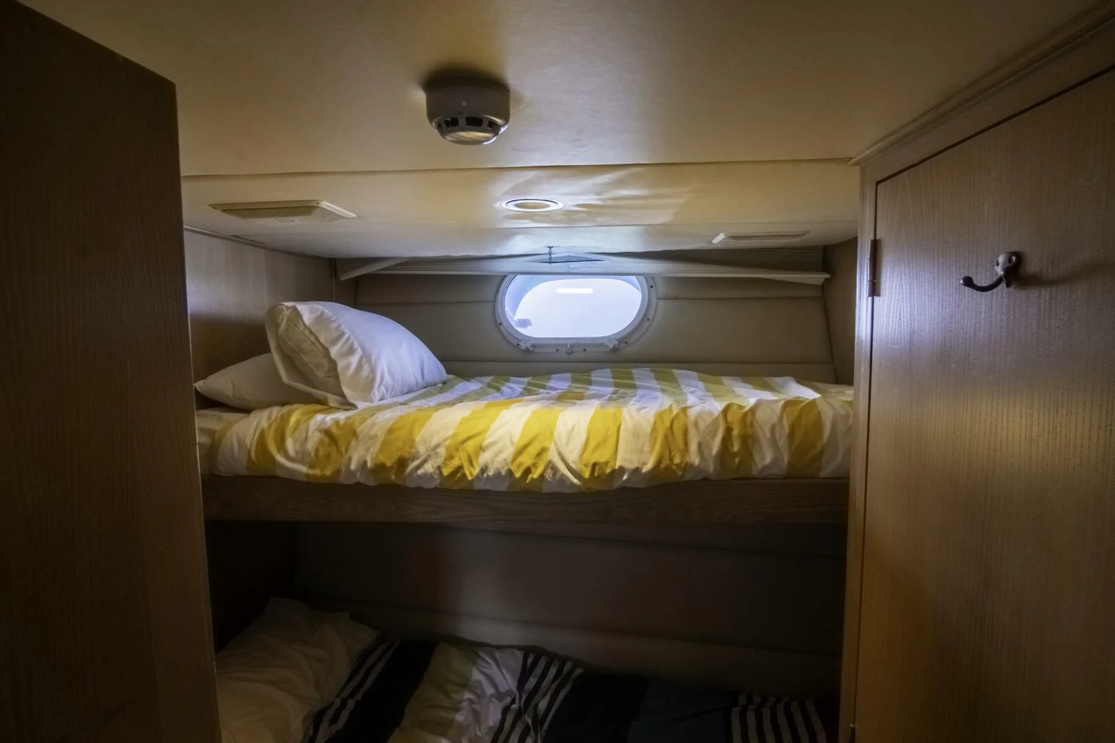 a room with bunk beds aboard LADY AUDREY Yacht for Sale