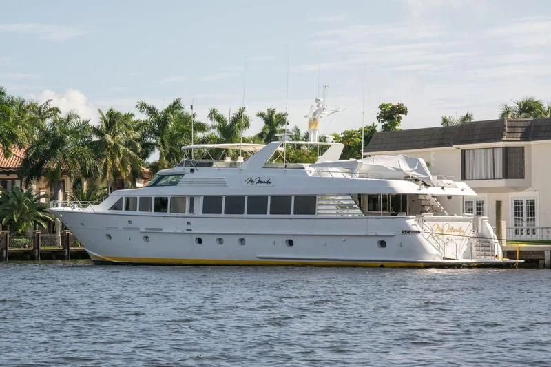 a boat on the water aboard LADY AUDREY Yacht for Sale