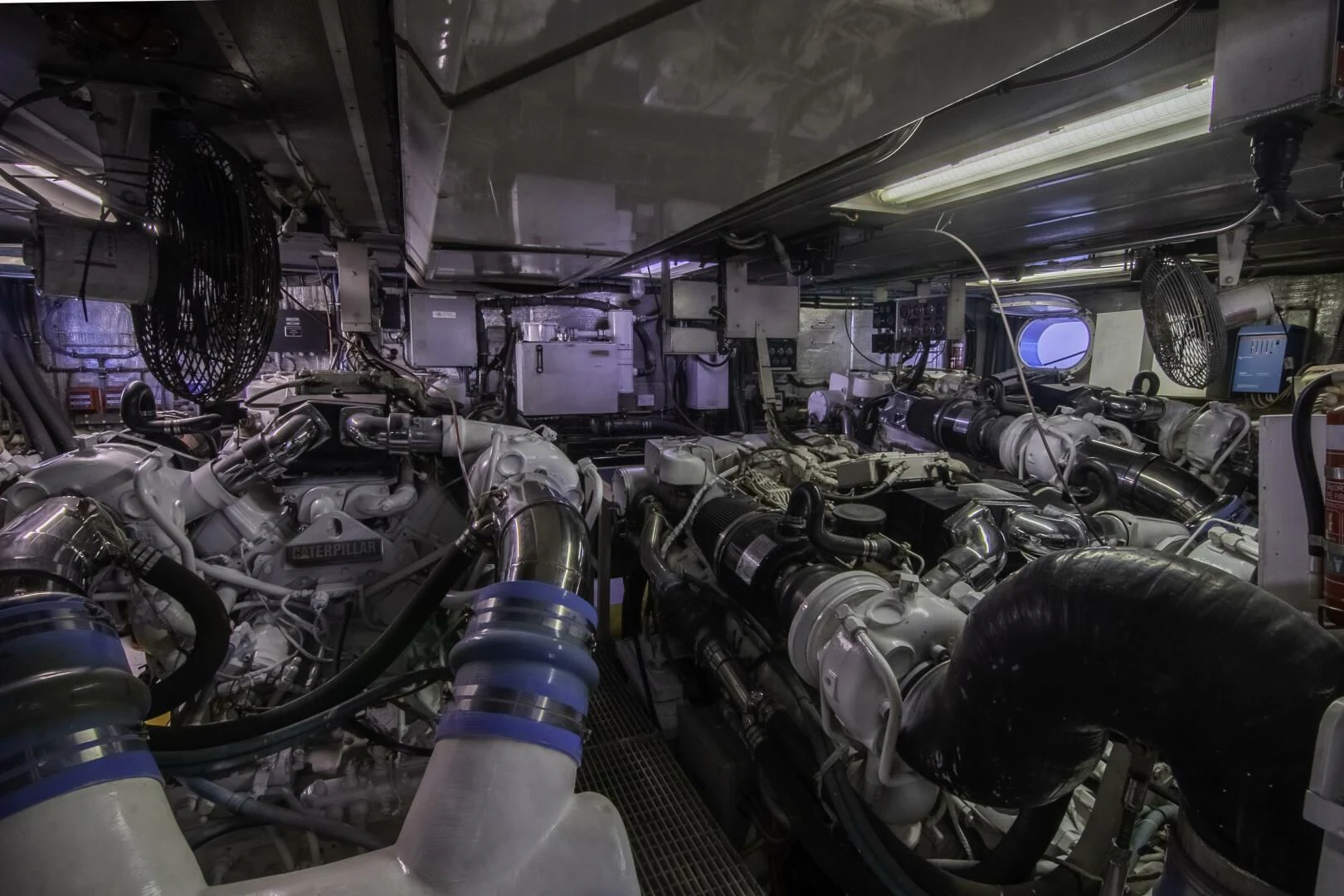 a room full of various types of equipment aboard LADY AUDREY Yacht for Sale