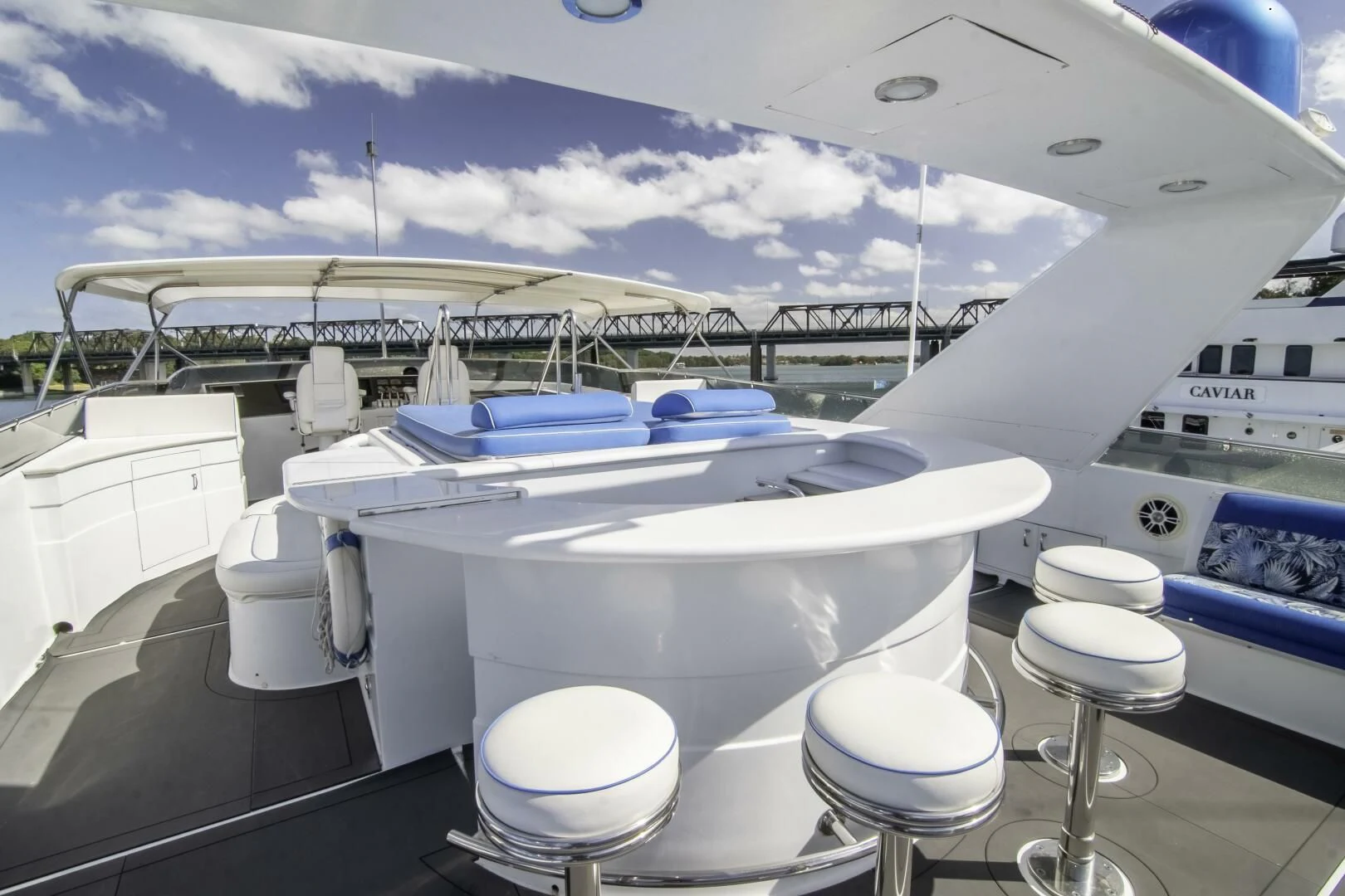 a boat on the water aboard LADY AUDREY Yacht for Sale
