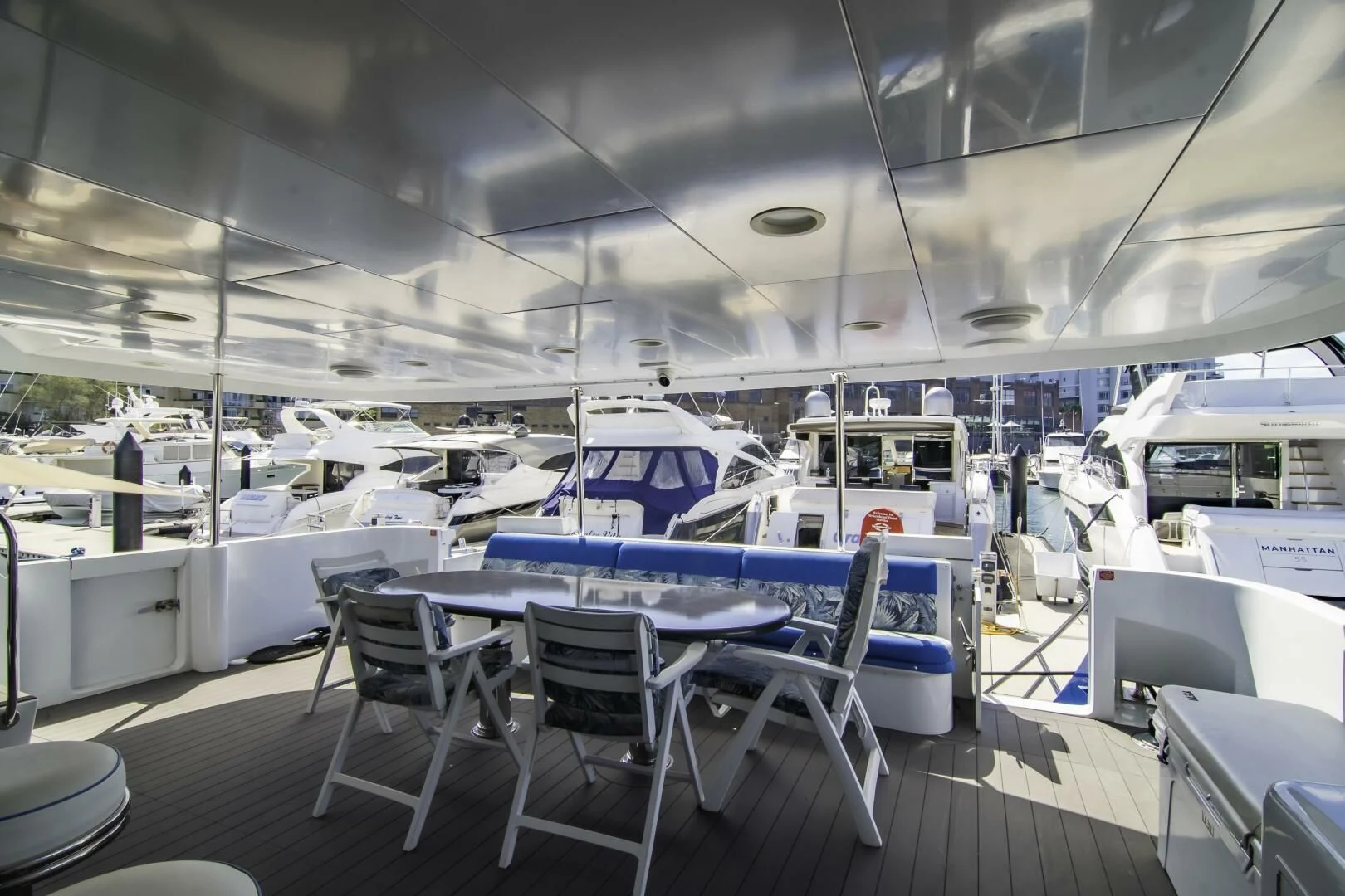 a boat on a boat aboard LADY AUDREY Yacht for Sale