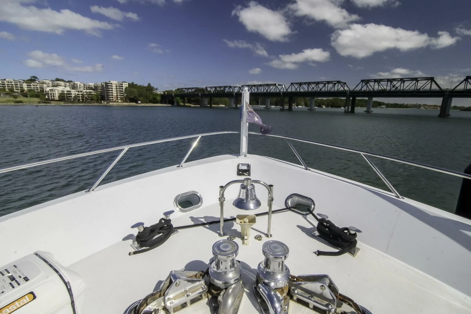 a boat on the water aboard LADY AUDREY Yacht for Sale