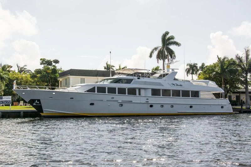 a boat on the water aboard LADY AUDREY Yacht for Sale
