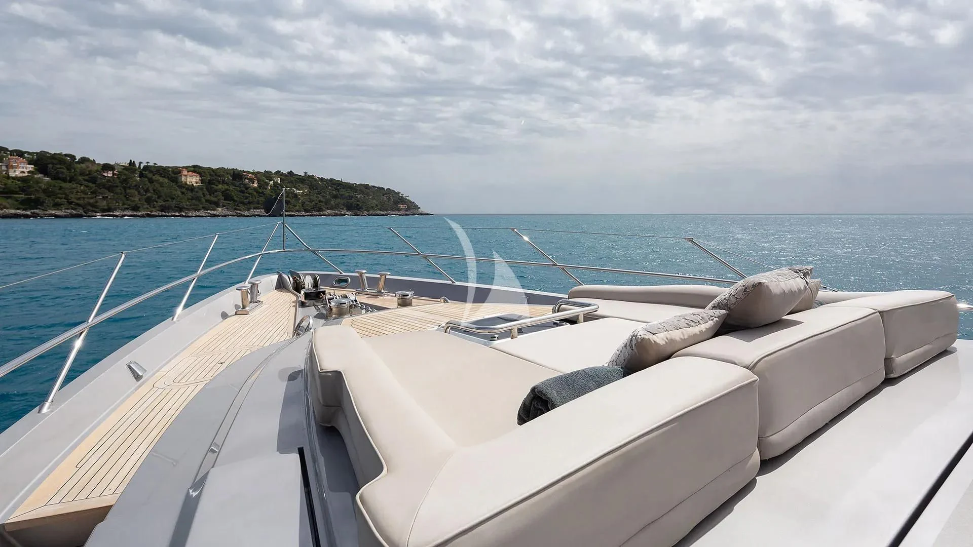 a boat on the water aboard BAGHEERA Yacht for Charter