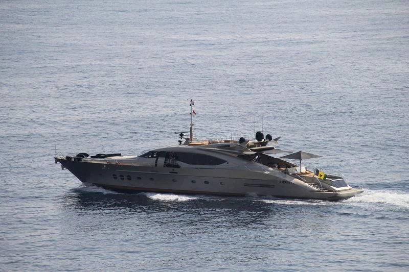 a boat on the water aboard BAGHEERA Yacht for Charter