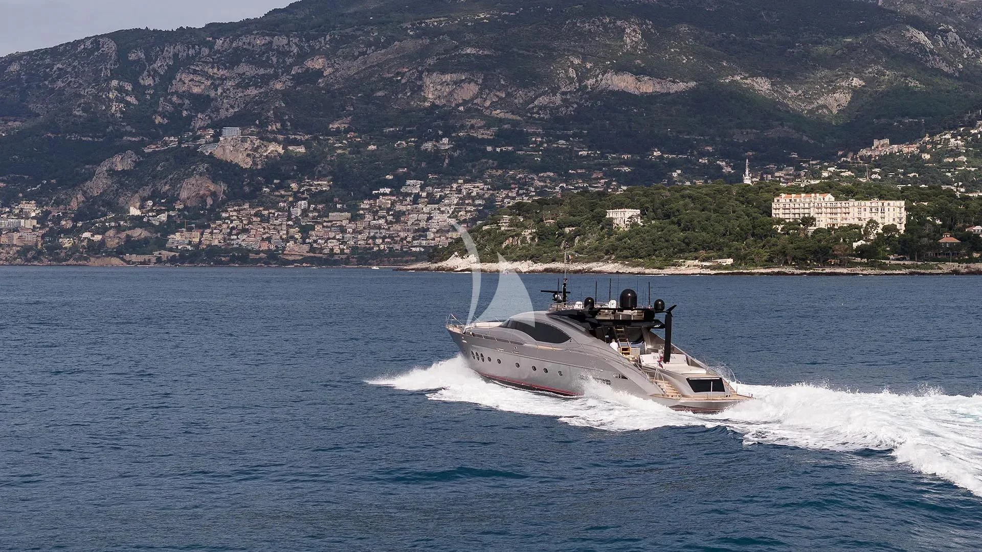 a boat on the water aboard BAGHEERA Yacht for Charter