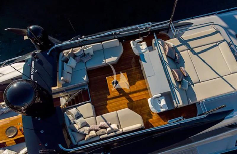 a close-up of a machine aboard BAGHEERA Yacht for Charter