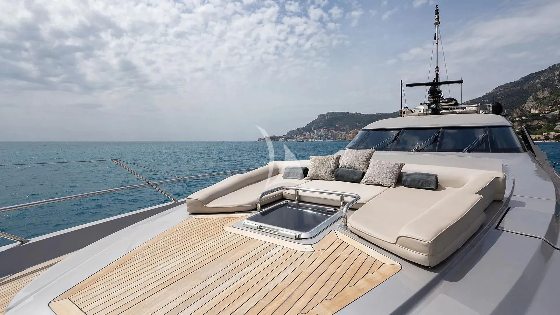 a boat on the water aboard BAGHEERA Yacht for Charter