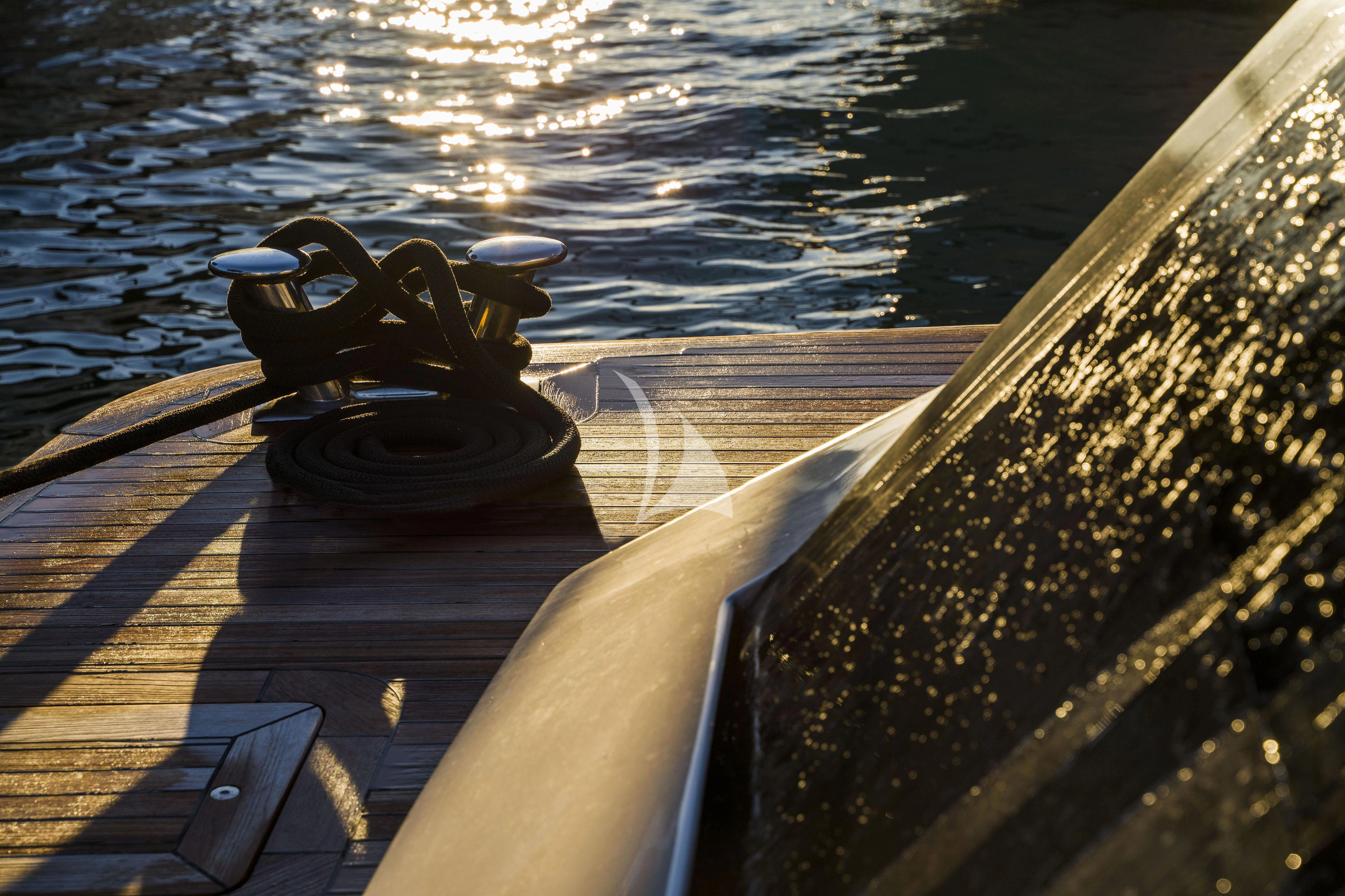 a steering wheel on a boat aboard BAGHEERA Yacht for Charter