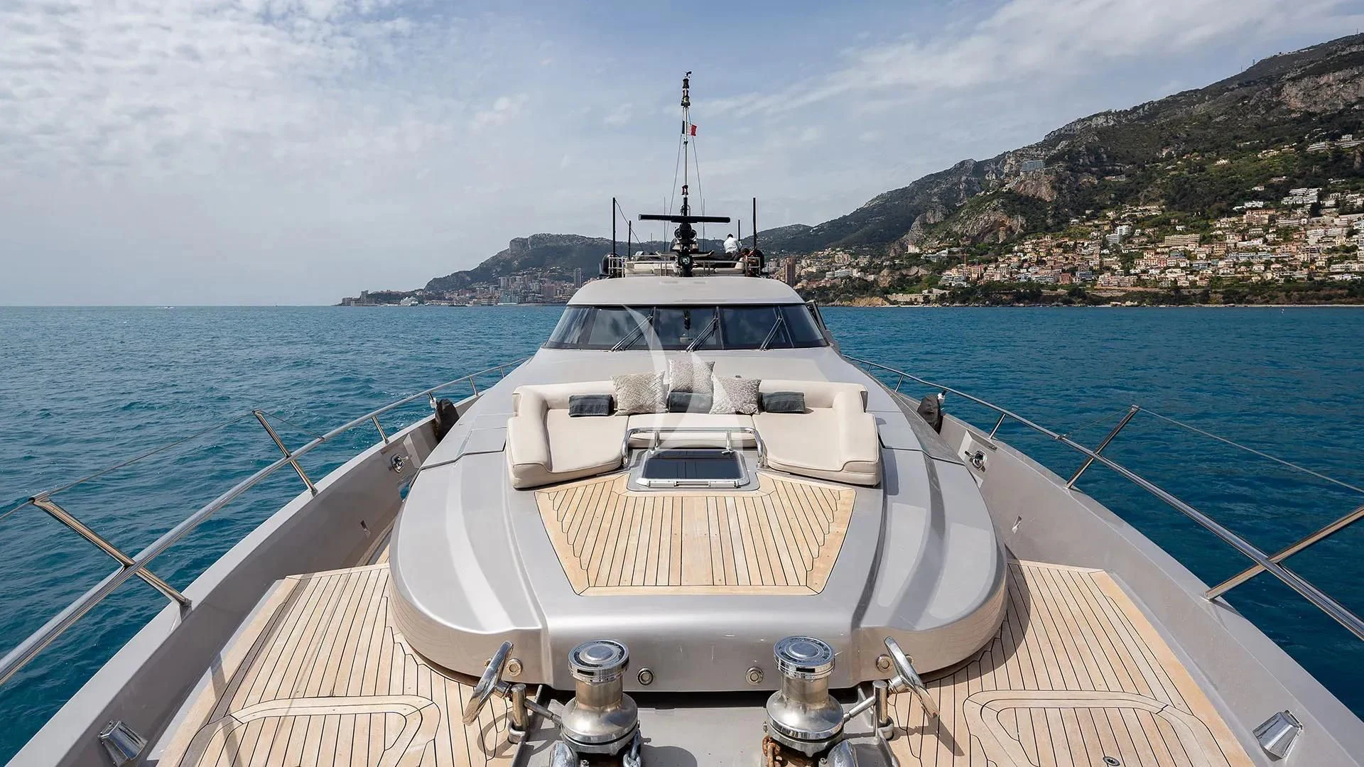 a boat on the water aboard BAGHEERA Yacht for Charter
