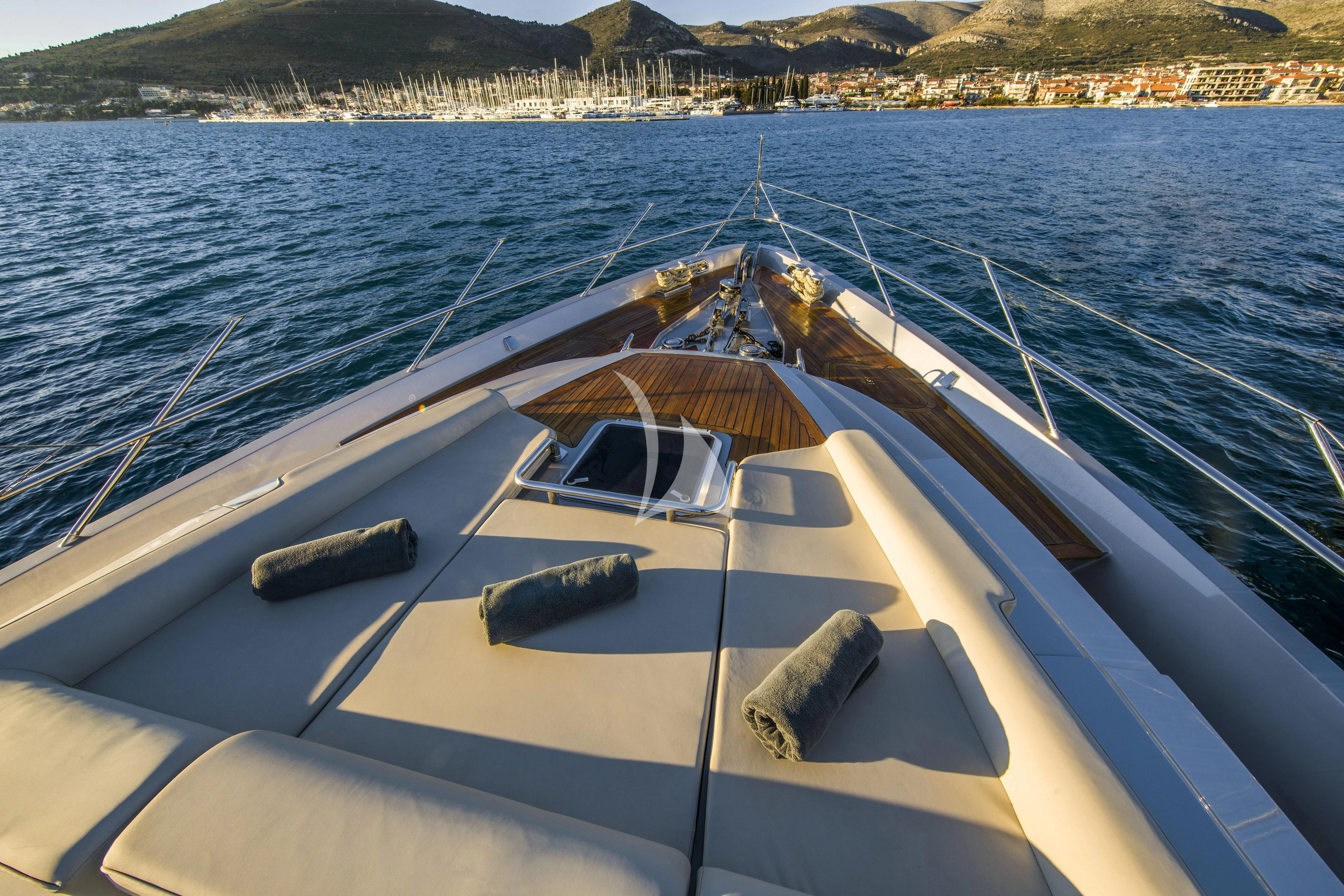 a boat on the water aboard BAGHEERA Yacht for Charter