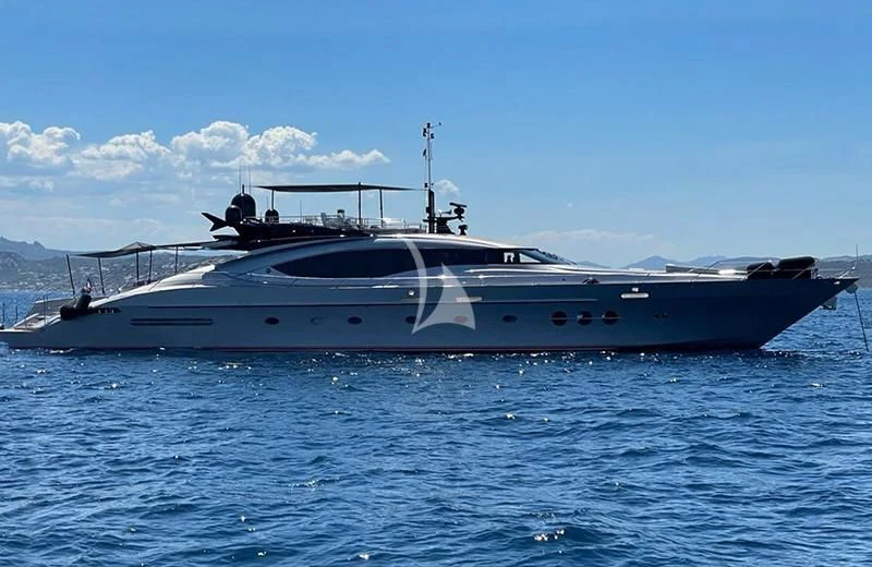 a boat in the water aboard BAGHEERA Yacht for Charter