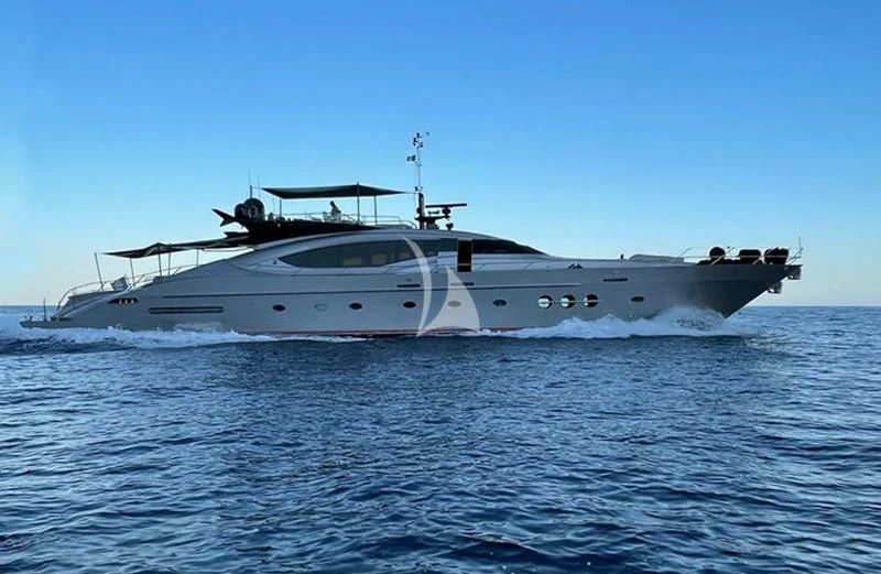 a boat in the water aboard BAGHEERA Yacht for Charter