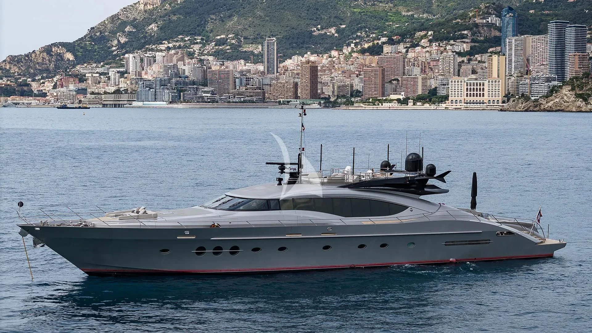 a boat in the water aboard BAGHEERA Yacht for Charter