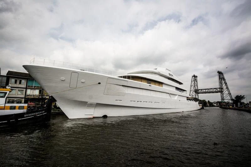 a boat on the water aboard LONIAN Yacht for Sale