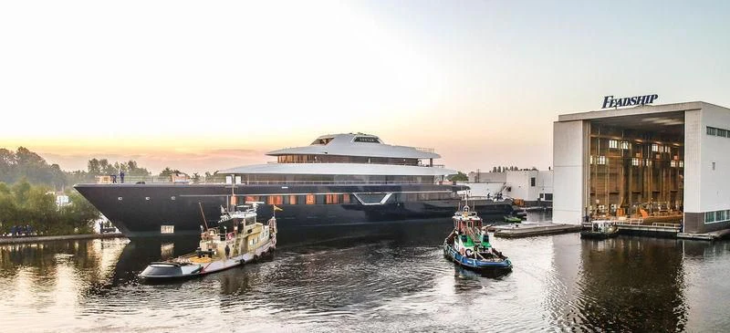 a boat on the water aboard LONIAN Yacht for Sale