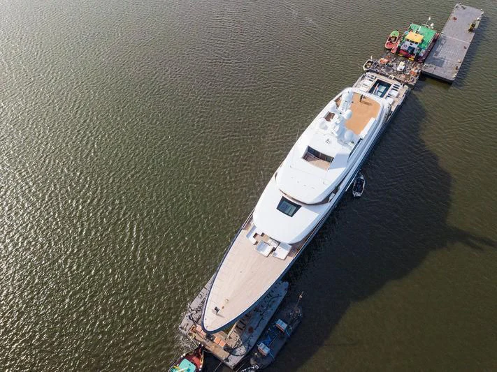 a boat on the water aboard LONIAN Yacht for Sale
