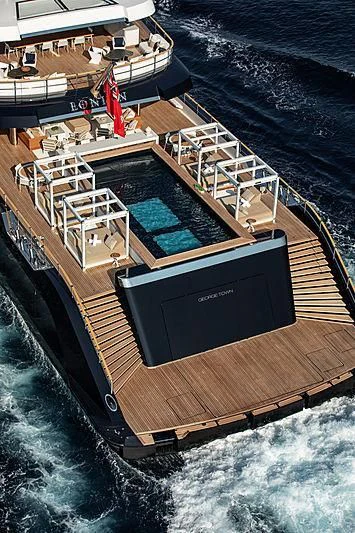 a boat on the water aboard LONIAN Yacht for Sale