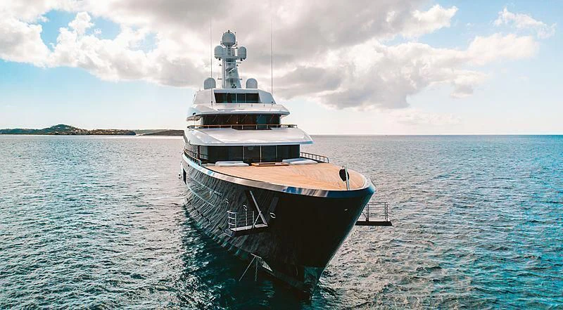 a boat in the water aboard LONIAN Yacht for Sale