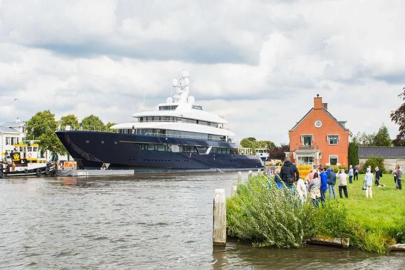 a boat on the water aboard LONIAN Yacht for Sale