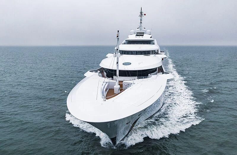 a boat on the water aboard MARYAH Yacht for Sale