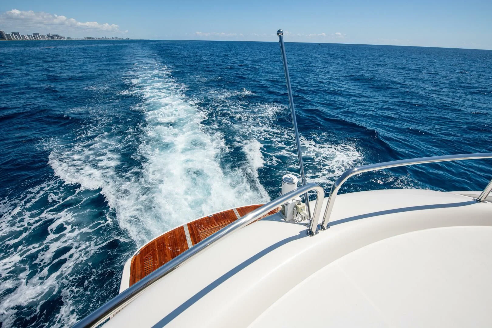 a boat on the water aboard STARFIRE Yacht for Sale