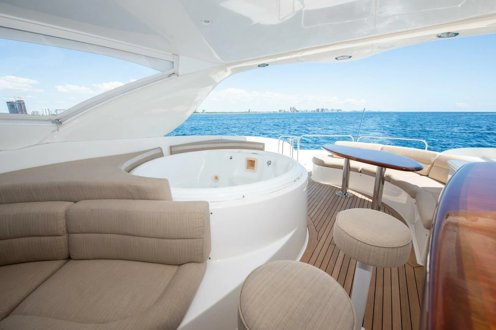 a boat on the water aboard STARFIRE Yacht for Sale