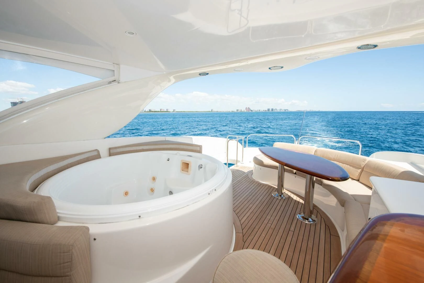 a boat on the water aboard STARFIRE Yacht for Sale