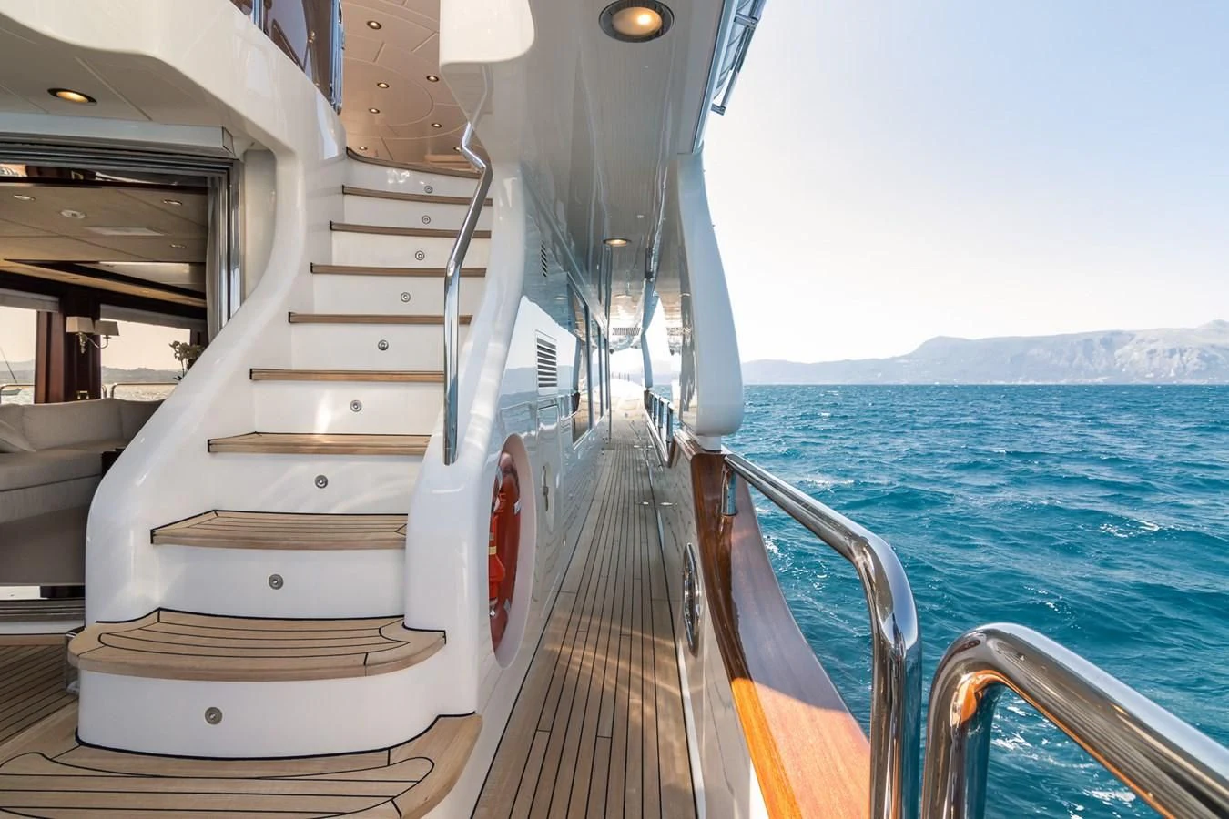a boat on the water aboard ENDLESS SUMMER Yacht for Sale