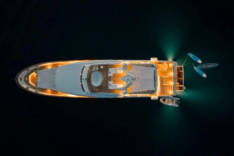 a gold and silver lighter aboard ENDLESS SUMMER Yacht for Sale