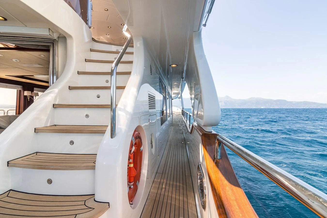 a boat on the water aboard ENDLESS SUMMER Yacht for Sale