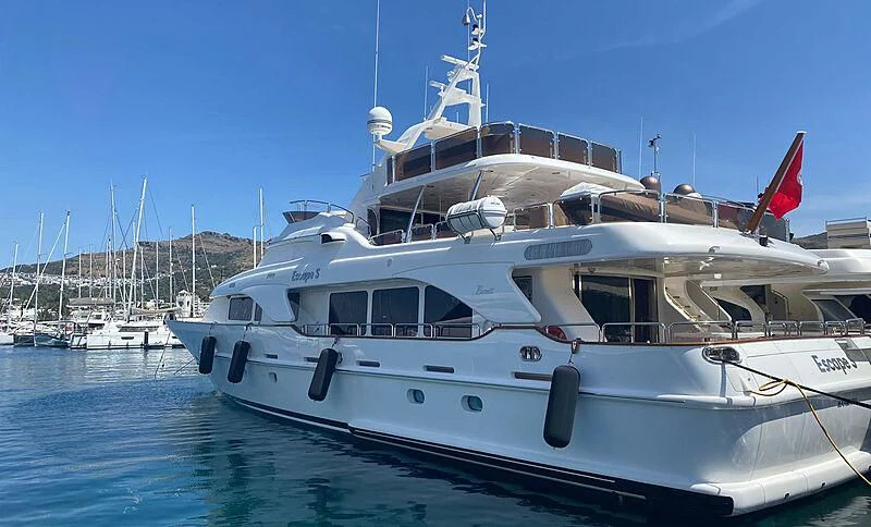 a boat in the water aboard ENDLESS SUMMER Yacht for Sale