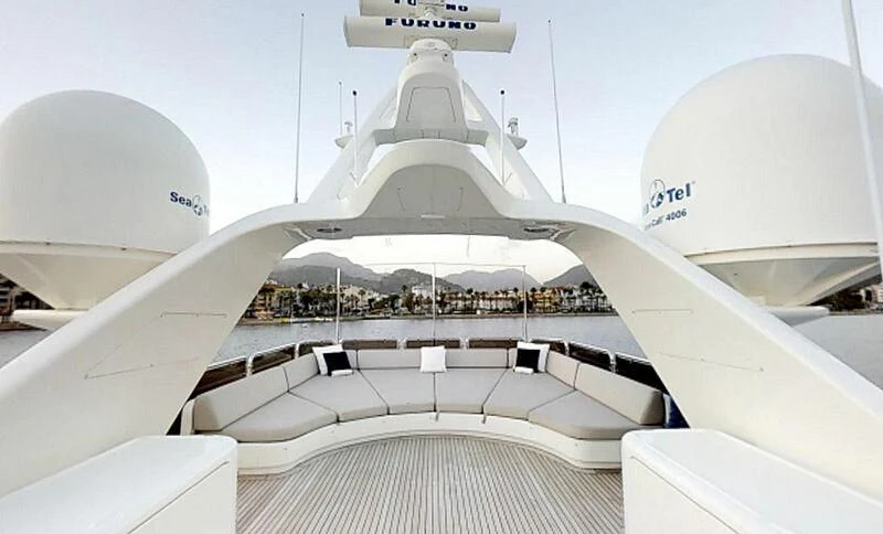 a large white ship aboard ENDLESS SUMMER Yacht for Sale