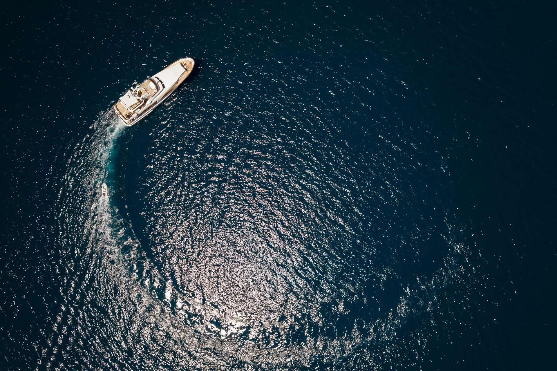 a boat in the water aboard ENDLESS SUMMER Yacht for Sale