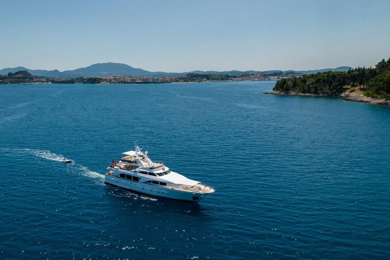 a couple of boats on the water aboard ENDLESS SUMMER Yacht for Sale