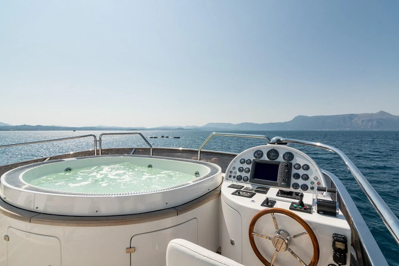 a boat on the water aboard ENDLESS SUMMER Yacht for Sale