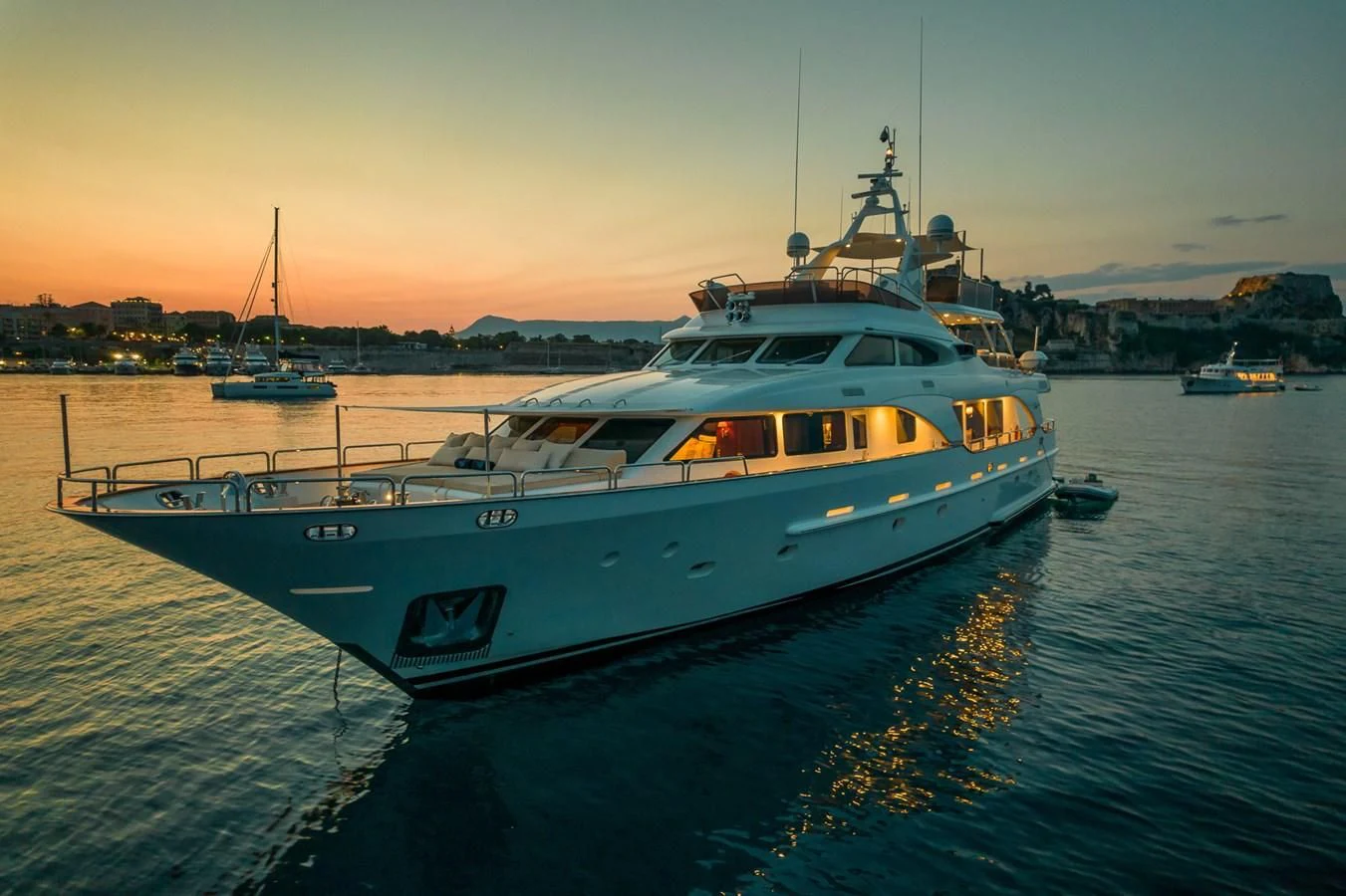 a boat in the water aboard ENDLESS SUMMER Yacht for Sale