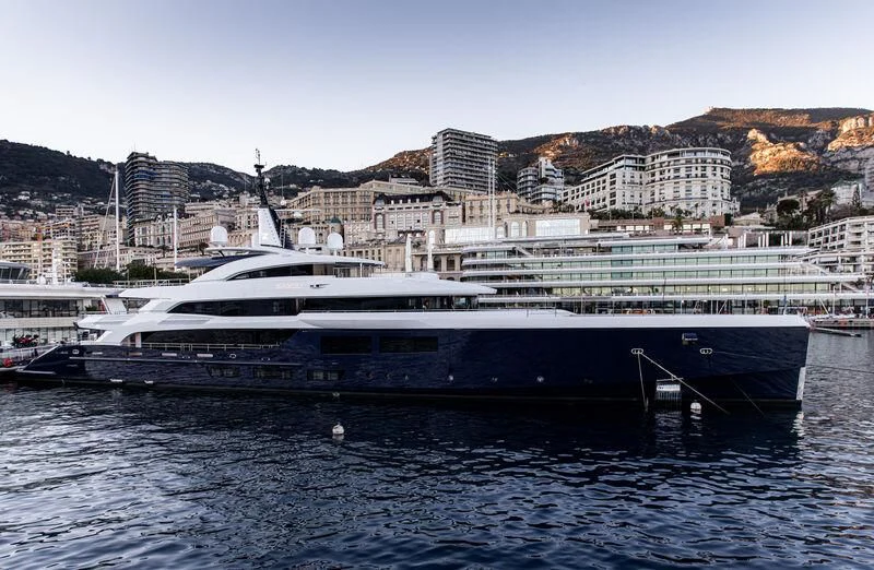 a boat in the water aboard ZAZOU Yacht for Sale