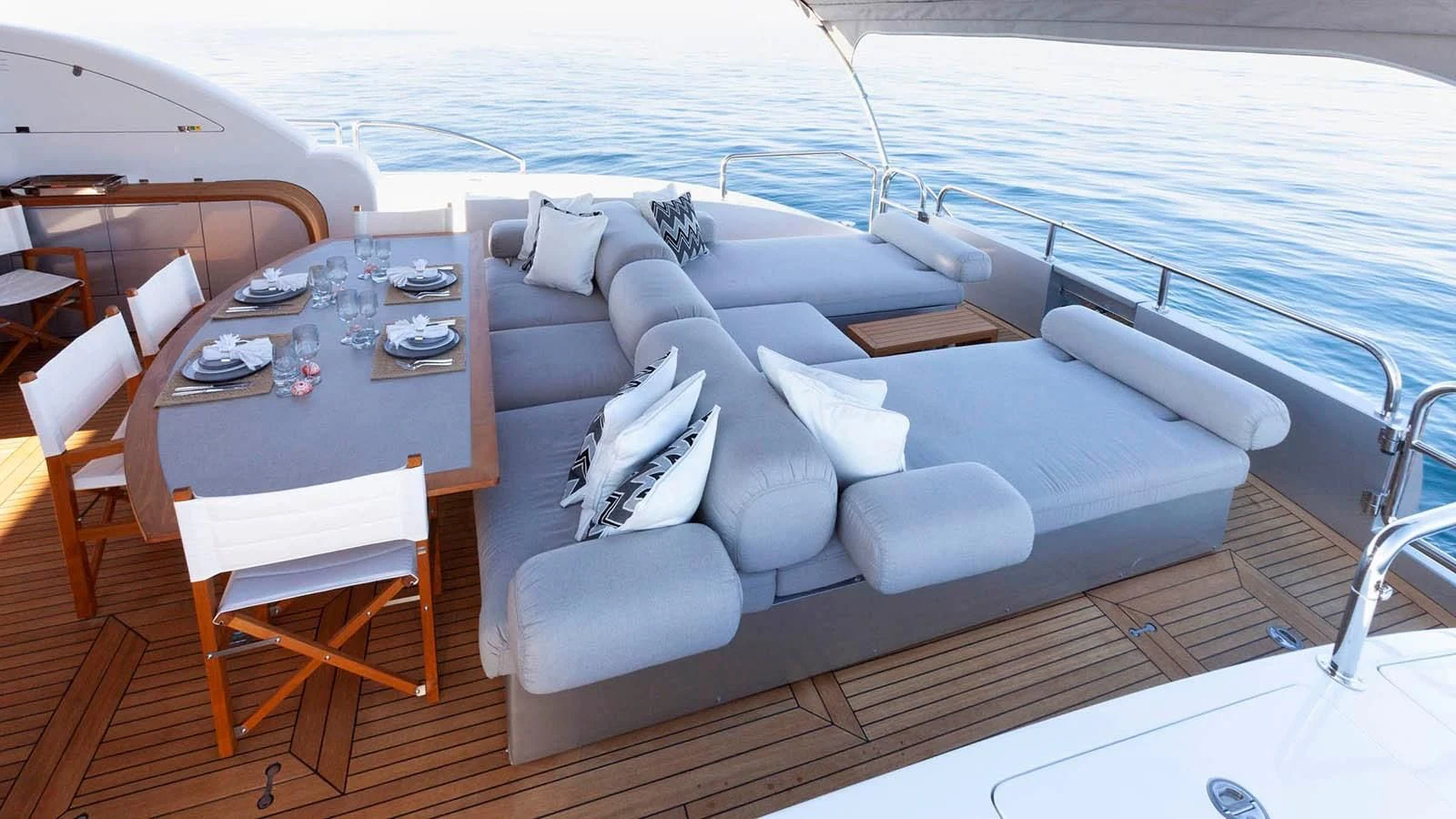 a boat on the water aboard KIDI ONE Yacht for Sale