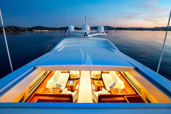 a boat on the water aboard KIDI ONE Yacht for Sale