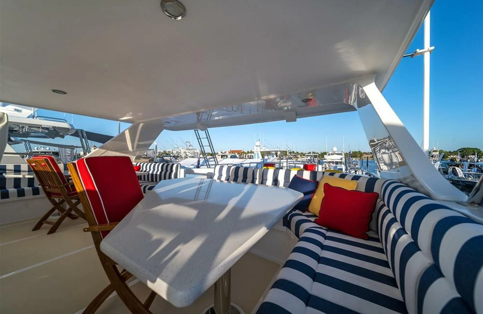 a boat on the water aboard JULIANNE Yacht for Sale
