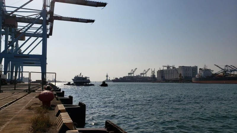 a bridge over water with boats aboard JULIANNE Yacht for Sale