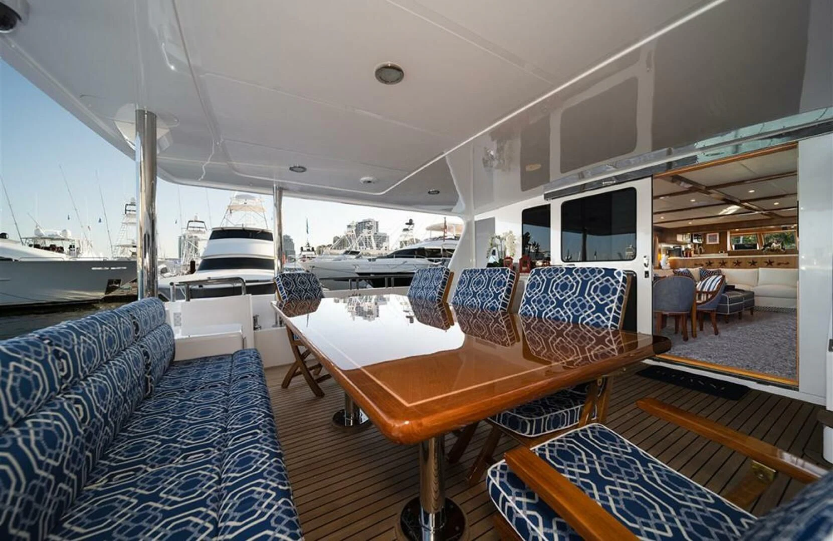 a boat on the water aboard JULIANNE Yacht for Sale