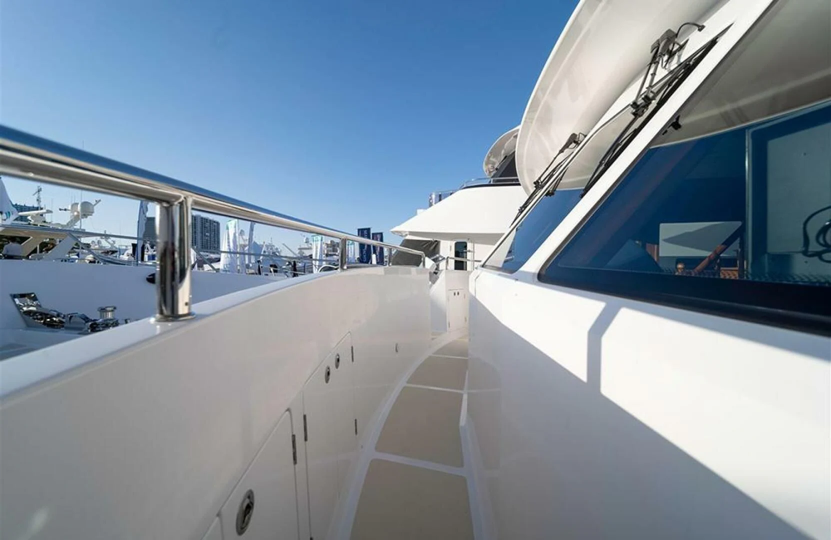 the inside of a plane aboard JULIANNE Yacht for Sale