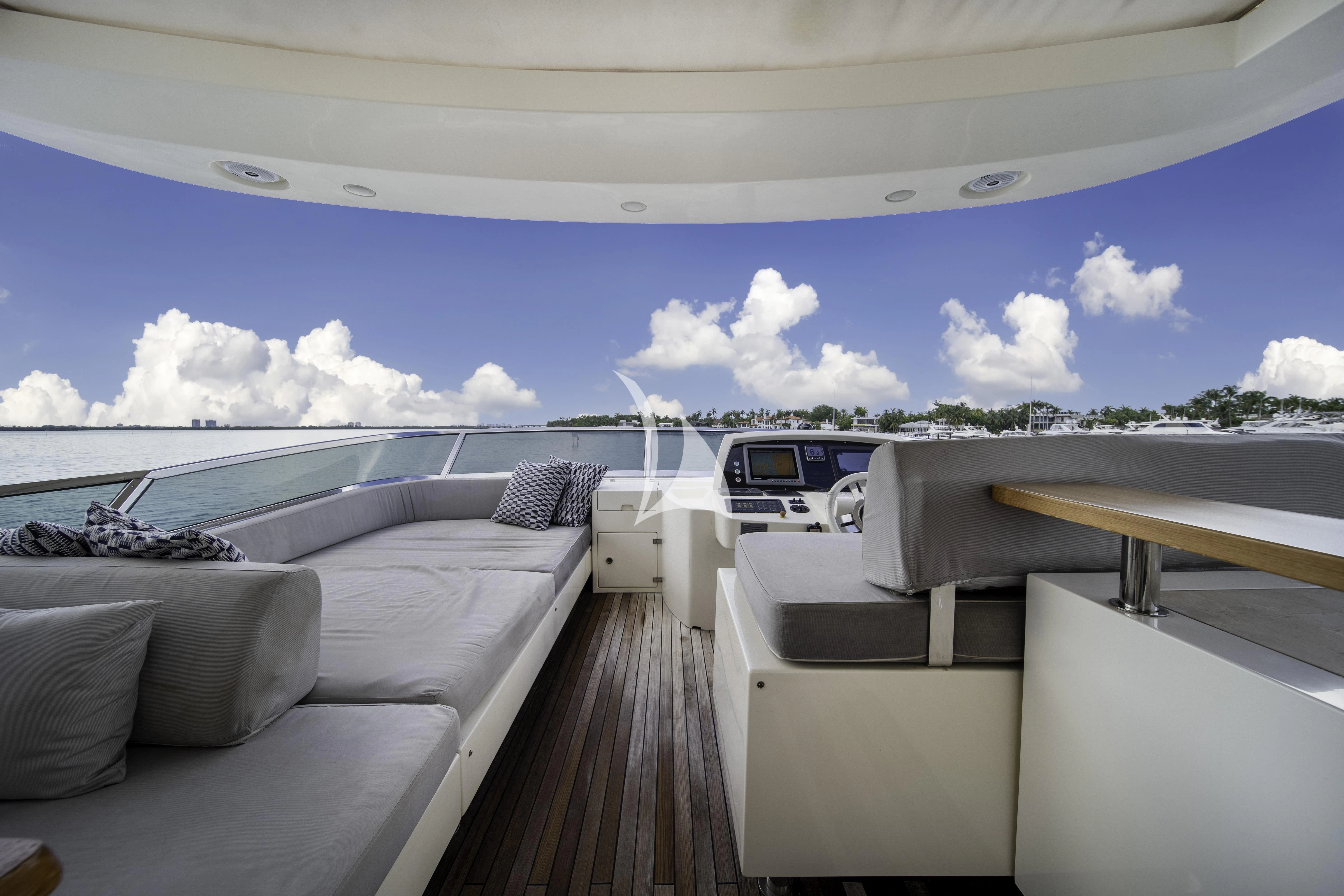 a boat on the water aboard SKY Yacht for Sale
